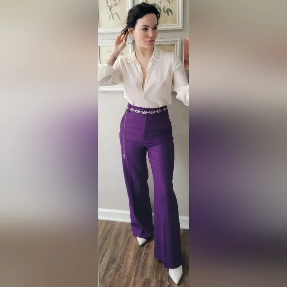 Sezane Suzane Silk Shirt Écru - Picture 4 of 6